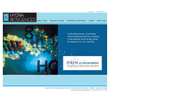 Desktop Screenshot of hydrabiosciences.com